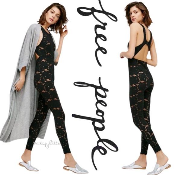Free People Pants - Free People Lace Jumpsuit Romper